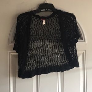 Crochet shrug